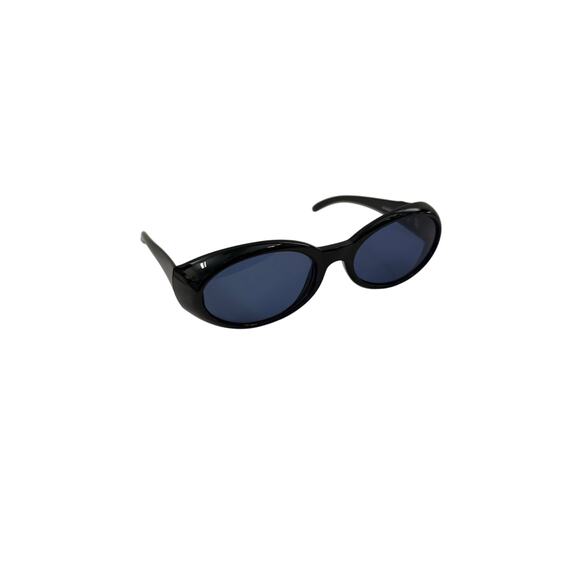 Furla Empire Black Oval Sunglasses GS - Picture 1 of 8